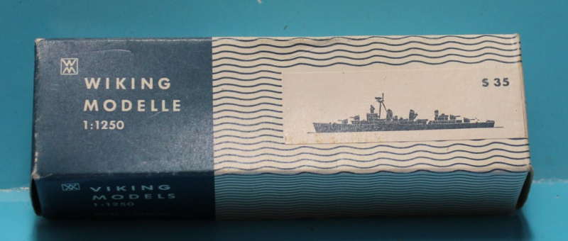 WM 529 destroyer "Fletcher" Original wrapping (1 p.) Wiking S 35